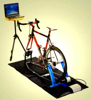 static bicycle stand