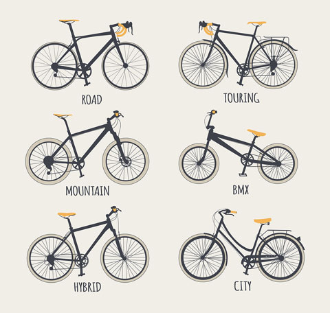types of bikes